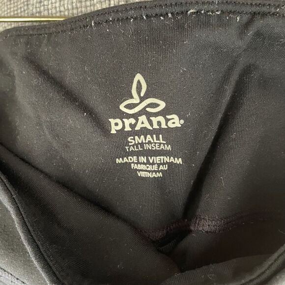 Prana black flare leggings w/pockets Small tall - Picture 2 of 4